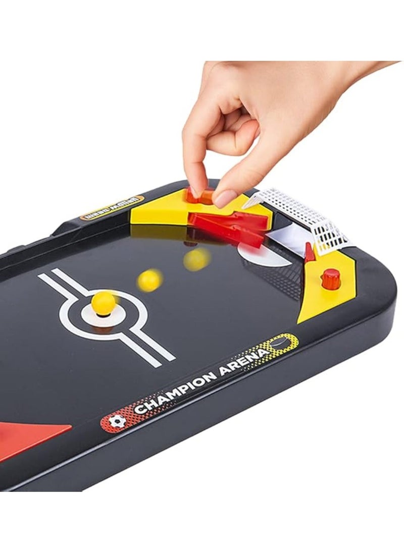Hockey Tabletop Game Set, 2 in 1 Desktop Football Puck Game Compact Portable Soccer Hockey Table Game Improve CoordinHockey Tabletop Game Set, 2 in 1 Desktop Football Puck Game Compact Portable Soccer Hockey Table Game Improve Coordination Interactive Hockey Table Game Toyation Interactive Hockey Table Game Toy