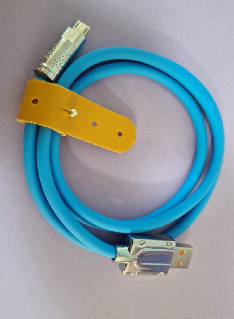 كابل شحن سريع 120 واط USB A إلى Lightning لأجهزة iPhone بطول 1 متر