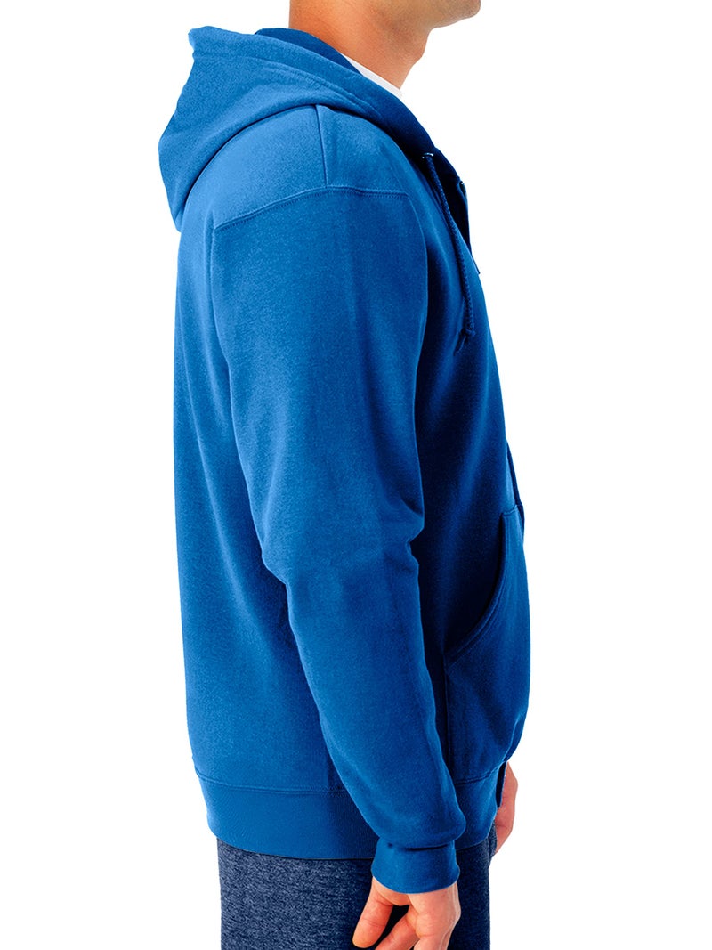 Jerzees -Men's NuBlend Fleece Hoodies and Sweatshirts, Full Zip-Royal, X-Large - Image 2