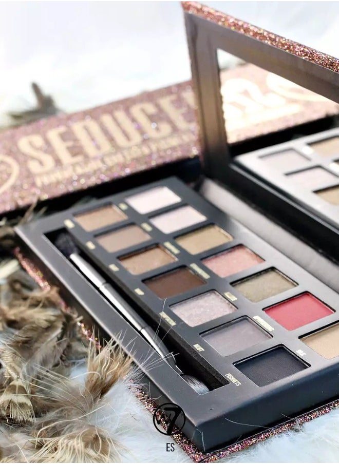 W7 Cosmetics W7 Seduced Pressed Pigment Palette  - Image 3