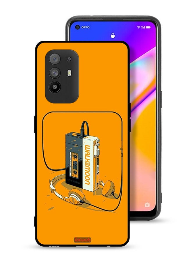 Tolwak Oppo A95 5G Protective Case Cover Walk The Moon - Image 1