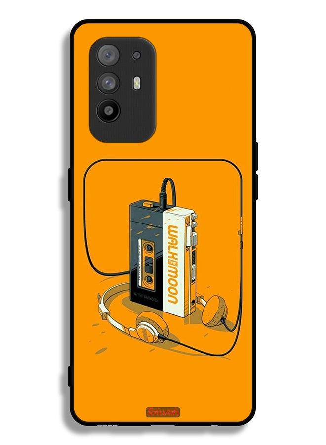 Tolwak Oppo A95 5G Protective Case Cover Walk The Moon - Image 2