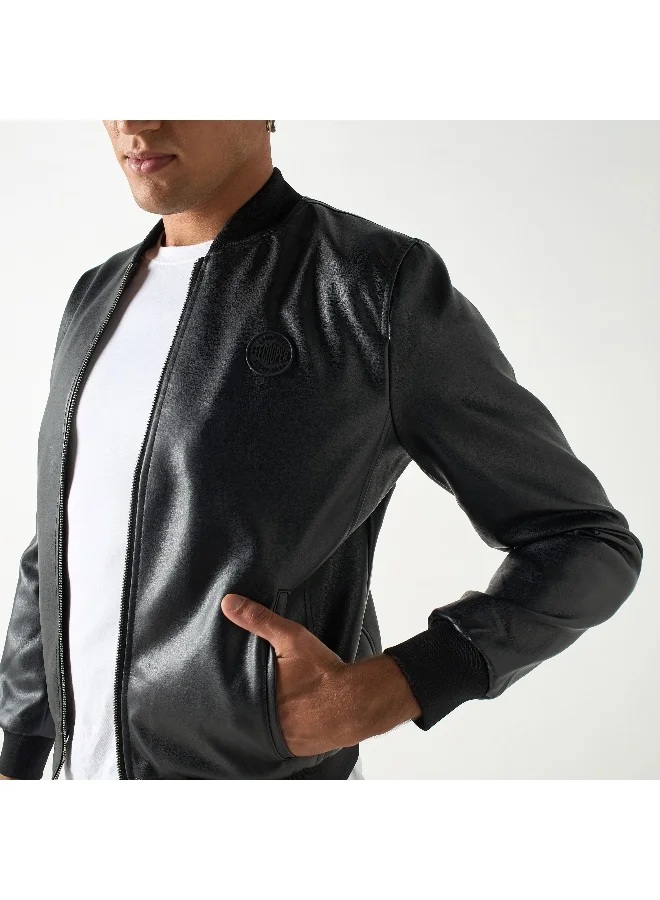 Lee Cooper Lee Cooper Zip Through Bomber Jacket with Pockets