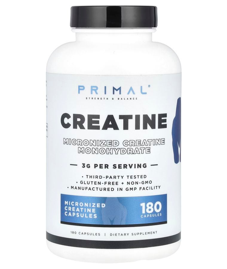 Creatine 180 Capsules (0.75 g per Capsule)