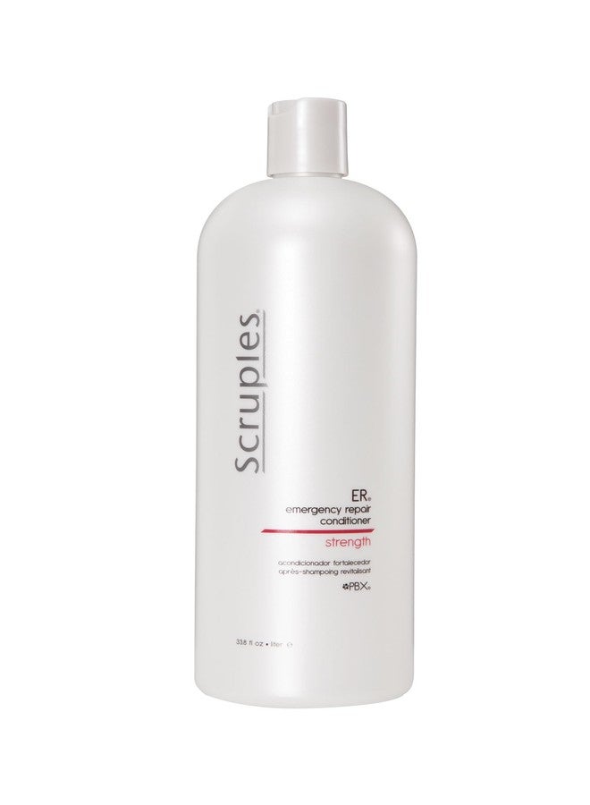 Scruples ER Emergency Repair Conditioner for Damaged Hair - Intensive Hair Repair for Breakage & Restoration from Chemical Treatments - Includes Keratin Protein for Overall Hair Health (33.8 oz)