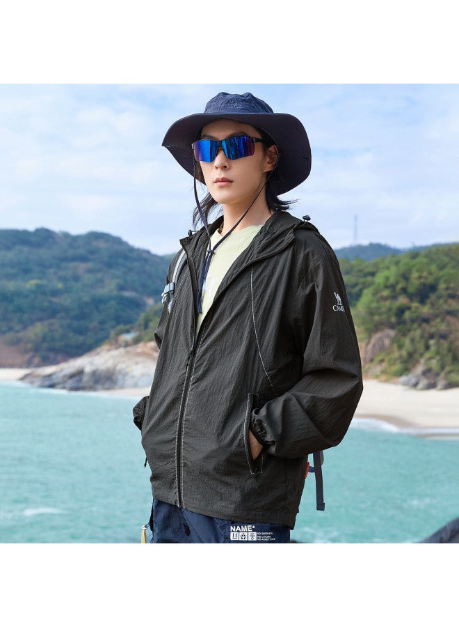 كاميل 【UPF50+ سترة زوجية عالية الحماية من الشمس】 ملابس خارجية موحدة الجنسين مقاومة للأشعة فوق البنفسجية وقابلة للتنفس - Image 4