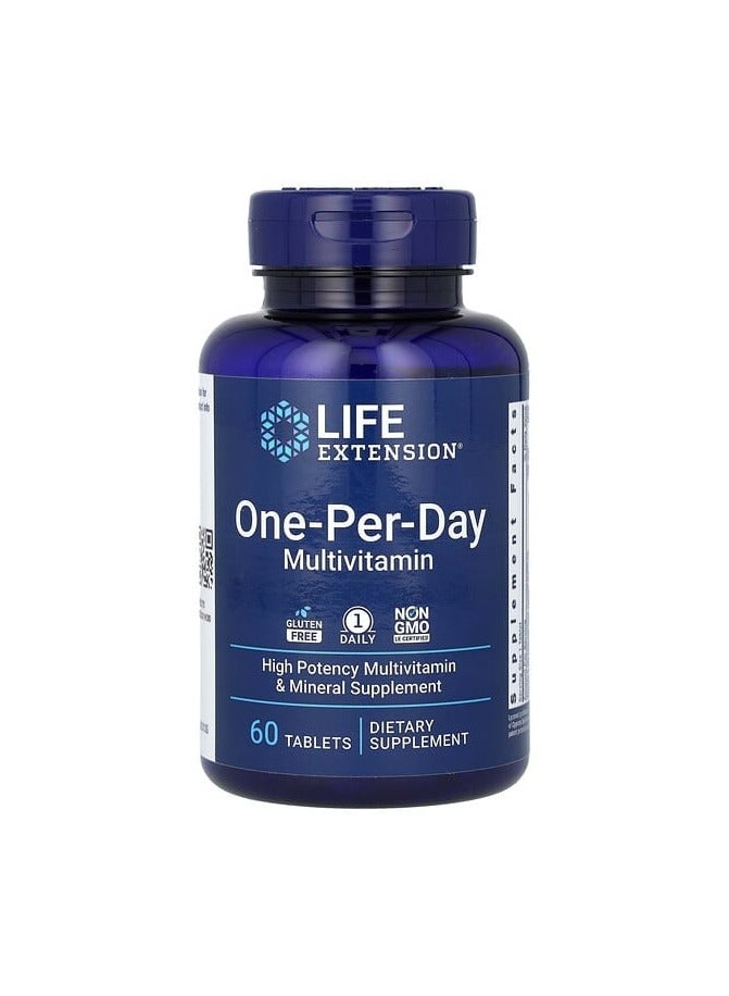 One-Per-Day Multivitamin, 60 Tablets