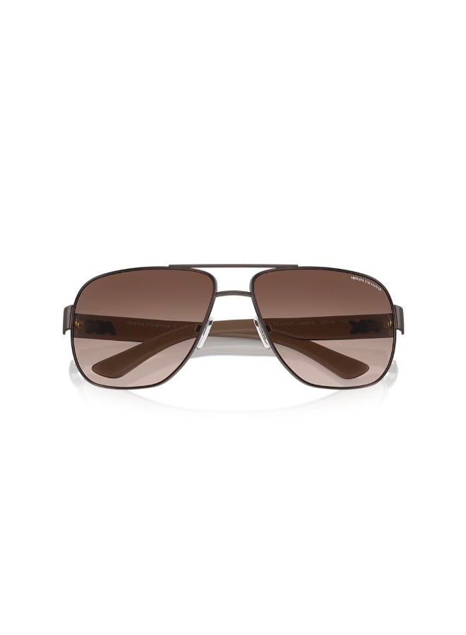 Armani Exchange Full Rim Pilot Sunglasses AX2012S 62 6058 13 - Image 3