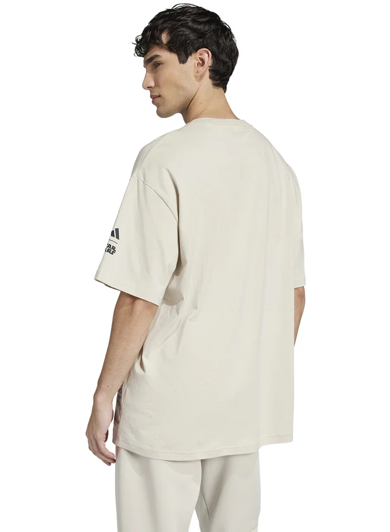 اديداس تيشيرت ستار وورز الماندالوريان مقاس كبير