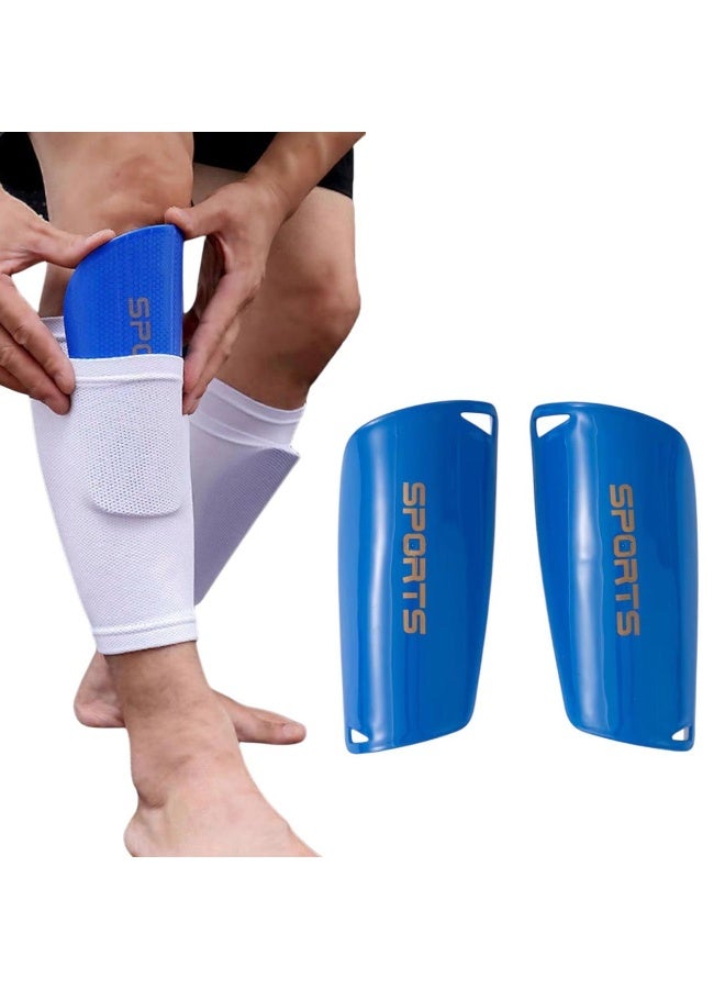 سبورتس واقيات قصبة Sport للساق لكرة القدم والرياضات الاخري ®️ - وسادات قصبة الساق واكمام مع جيب داخلي محسن للاولاد والبنات والرجال والنساء لالعاب كرة القدم - معدات واقية لكرة القدم  - Image 1