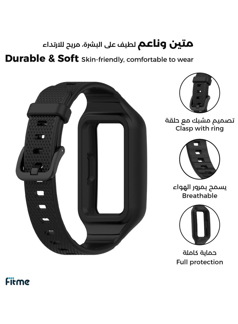 FITME Silicone Replacement Band For Huawei Band 6/7/8  - Image 2