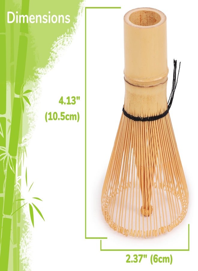 بامبو إم إن طقم شاي ماتشا من بامبو إم إن - مضرب ماتشا (تشاسن)، مغرفة (تشاشاكو)، مغرفة عميقة، على الطراز الياباني التقليدي - طقم واحد - Image 3