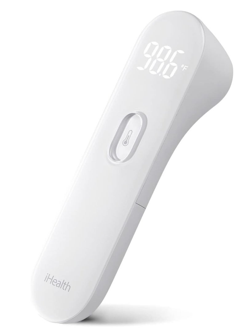 general No-Touch Forehead Thermometer, Infrared Digital Thermometer for Adults and Kids, Touchless Baby Thermometer, 3 Ultra-Sensitive Sensors, Large LED Digits, Quiet Vibration Feedback, Non Contact - Image 1