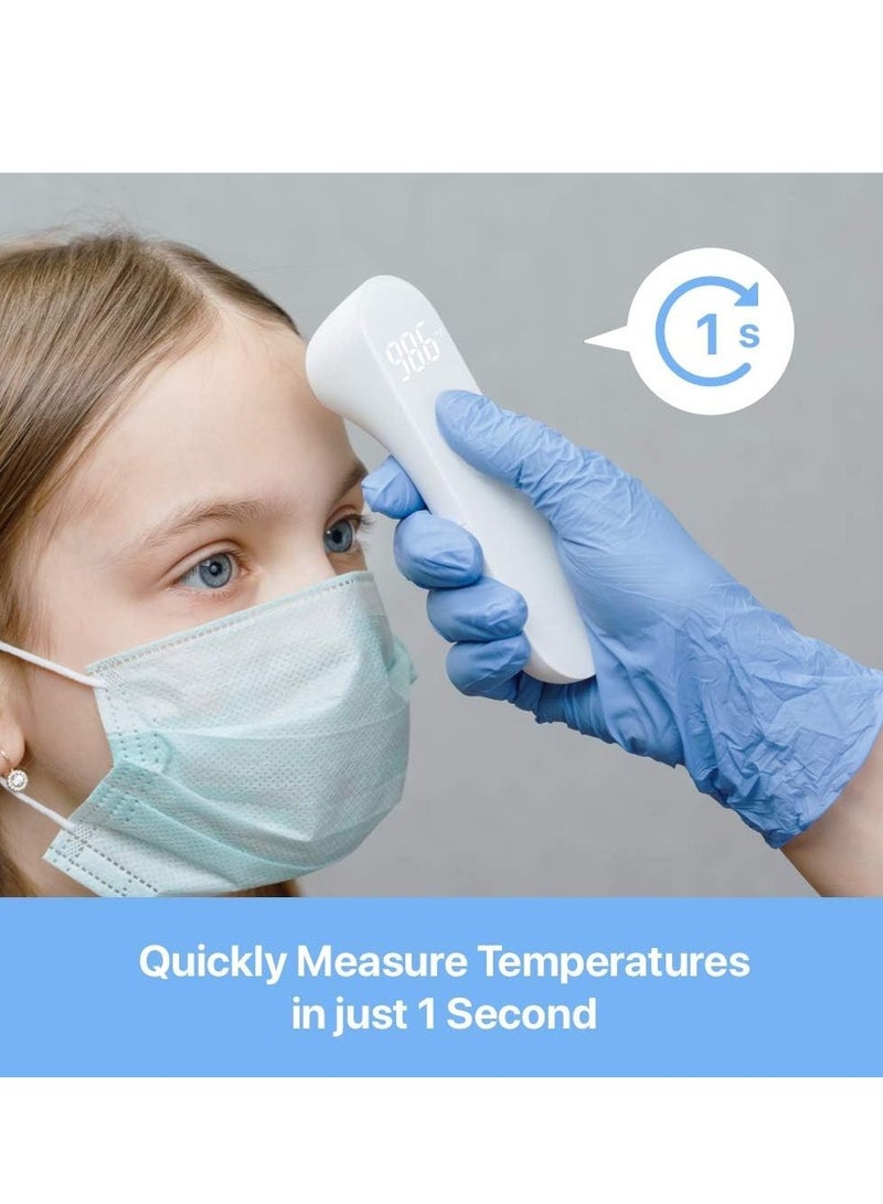 general No-Touch Forehead Thermometer, Infrared Digital Thermometer for Adults and Kids, Touchless Baby Thermometer, 3 Ultra-Sensitive Sensors, Large LED Digits, Quiet Vibration Feedback, Non Contact - Image 2