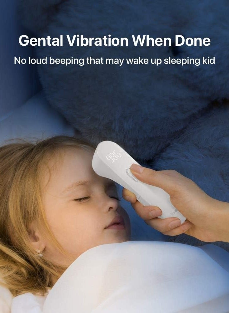 general No-Touch Forehead Thermometer, Infrared Digital Thermometer for Adults and Kids, Touchless Baby Thermometer, 3 Ultra-Sensitive Sensors, Large LED Digits, Quiet Vibration Feedback, Non Contact - Image 4