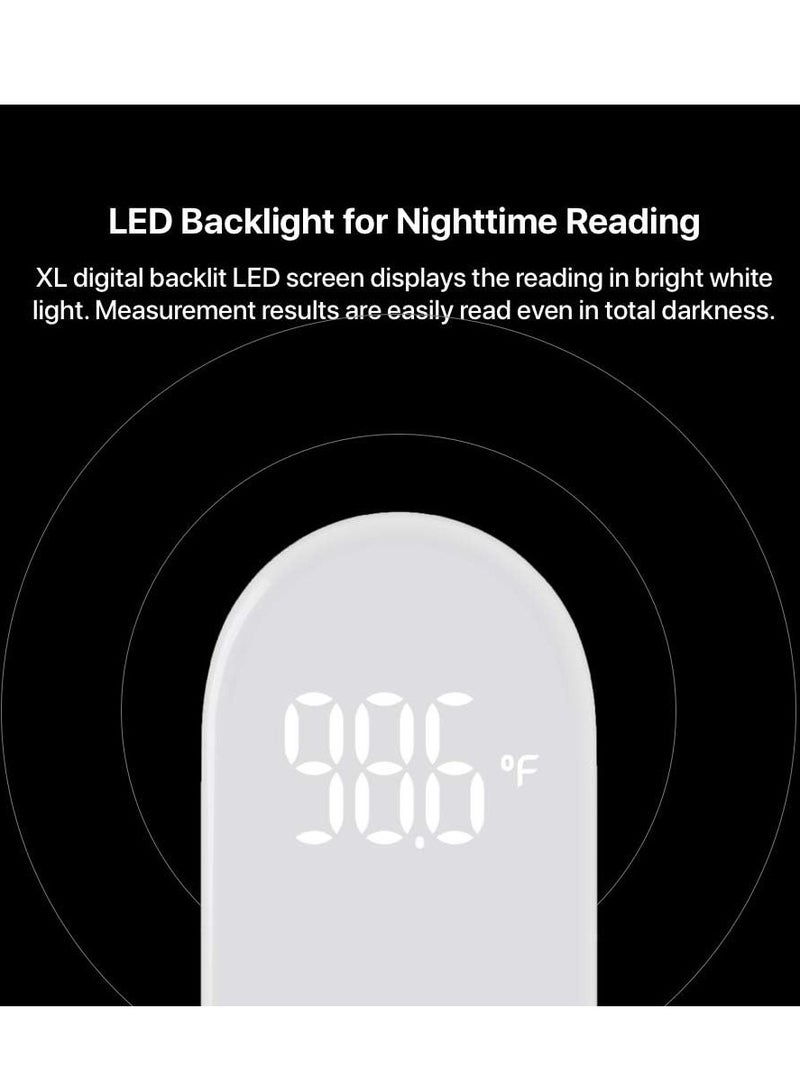 general No-Touch Forehead Thermometer, Infrared Digital Thermometer for Adults and Kids, Touchless Baby Thermometer, 3 Ultra-Sensitive Sensors, Large LED Digits, Quiet Vibration Feedback, Non Contact - Image 5