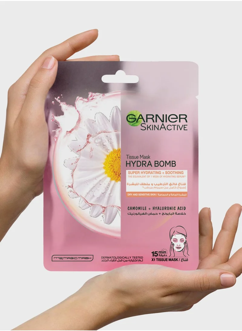 Garnier Chamomile Hydrating Face Tissue Mask