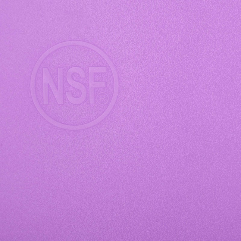 Thirteen Chefs Cutting Boards for Kitchen - 18 x 12 x .5" Purple Color Coded Plastic Cutting Board with Non Slip Surface - Dishwasher Safe Chopping Board - Image 3