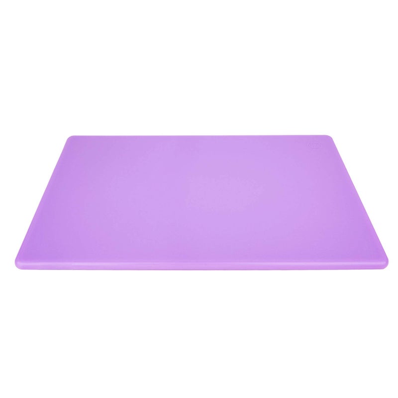 Thirteen Chefs Cutting Boards for Kitchen - 18 x 12 x .5" Purple Color Coded Plastic Cutting Board with Non Slip Surface - Dishwasher Safe Chopping Board - Image 2
