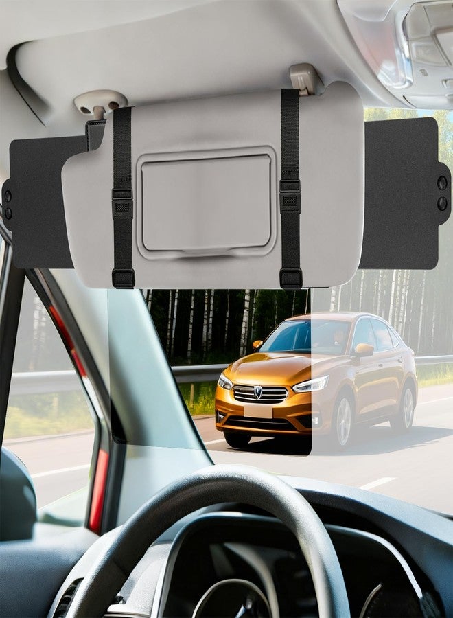 Autiora Sun Visor Extender for Car, Visor Extender Sun Blocker, Sun Visor Extension with Anti-Glare Lens Blocks UV & Sunlight, Adjustable Car Sun Visor for Safe Driving (1 Pack) - Image 1
