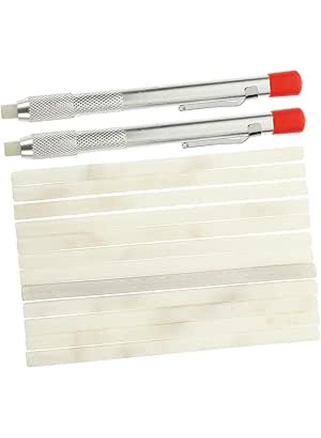 Welding Marking Pens and Soapstone Pen Holders Kit for Metalworking and Car Repair - Image 1