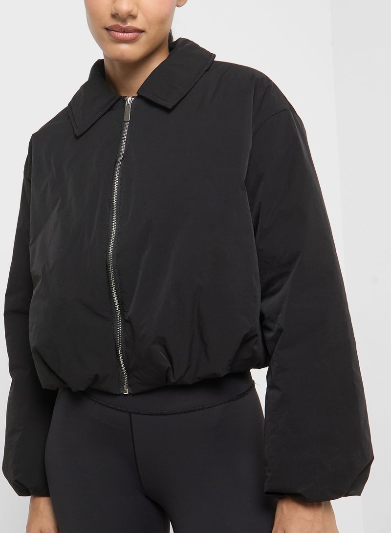 FRWD Zip Up Bomber Jacket  - Image 3