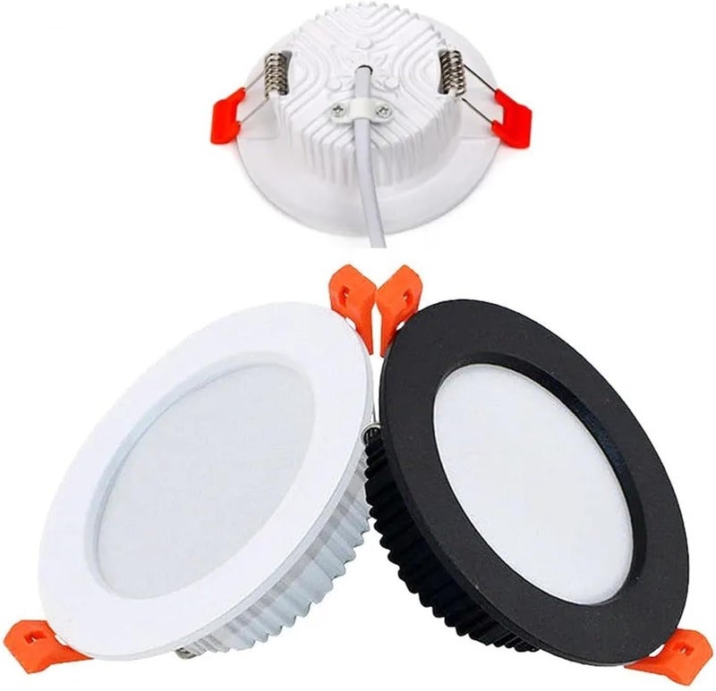Led spotlights LED Downlight 12V DC 3W 5W 7W 9W 12W Spot Light Mini 24V Voltage Decoration Ceiling Lamp Bathroom Panel 1PCS(Cold White 6000k,WHITE-3W 12V) - Image 1