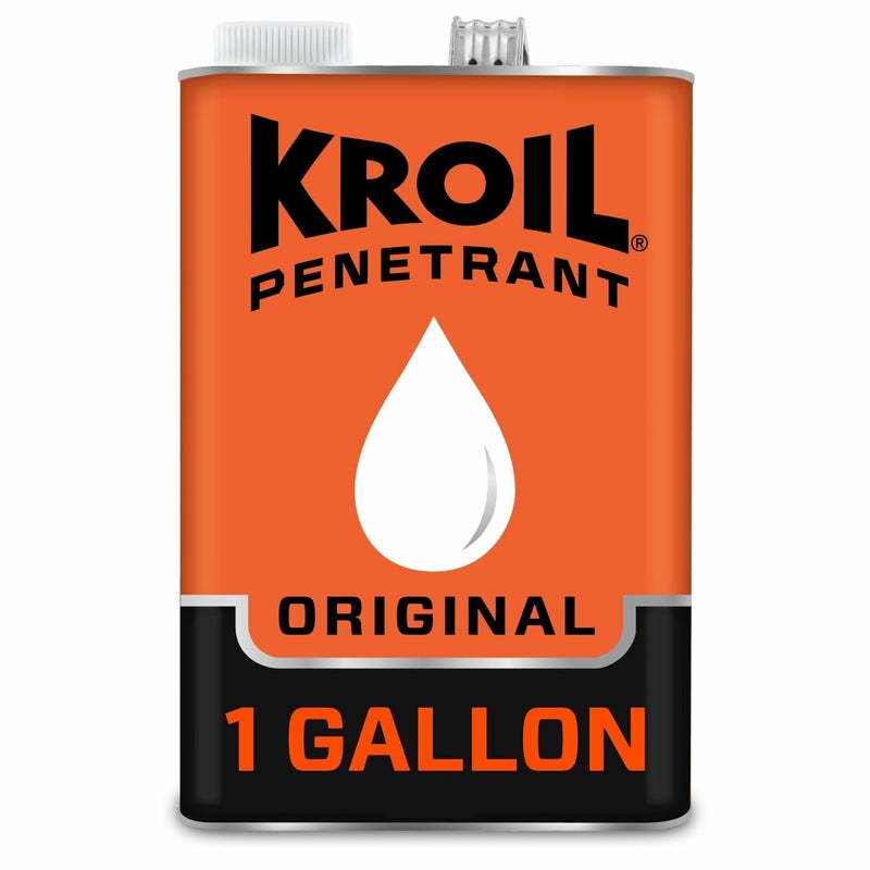 Kroil Original Penetrant - Rust Penetrating Lubricant - Corrosion Inhibitor Oil for Chains, Hinges & Stuck Metal Parts - Home & Industrial Use - Can - 1 gal - 1 Pack (KL011) - Image 1