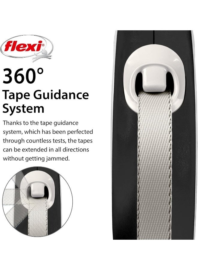 Flexi New Comfort Tape Leash 5m - Black Large - Image 3