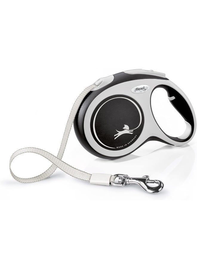 Flexi New Comfort Tape Leash 5m - Black Large - Image 1