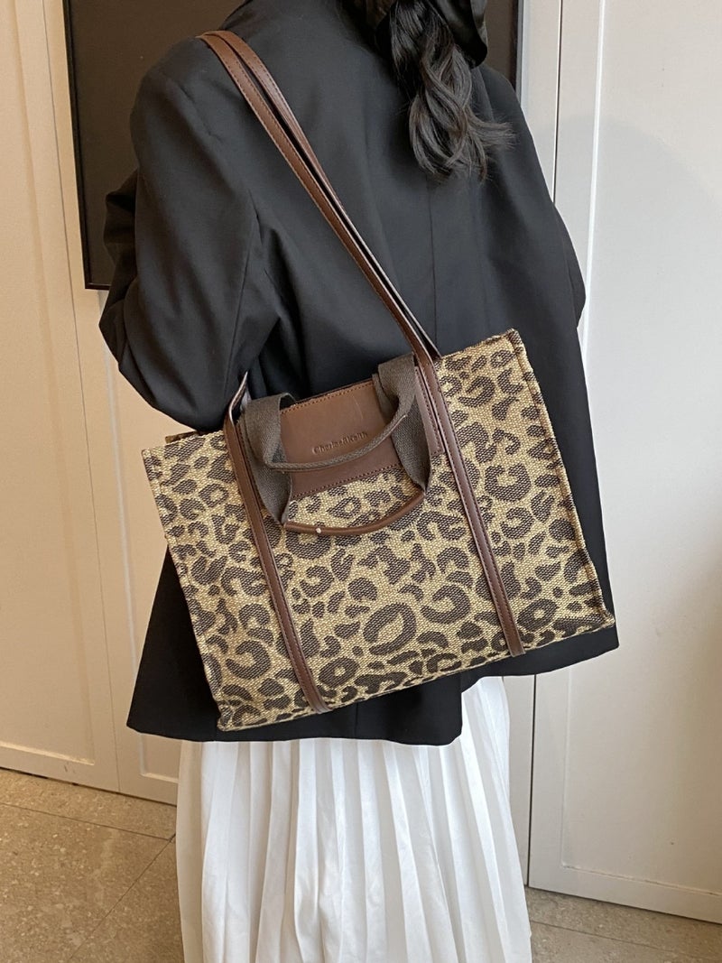 High-End Fashion Tote Bag Women'S 2024 New High-End Light Luxury Handbag Shoulder Crossbody Bag - Image 3