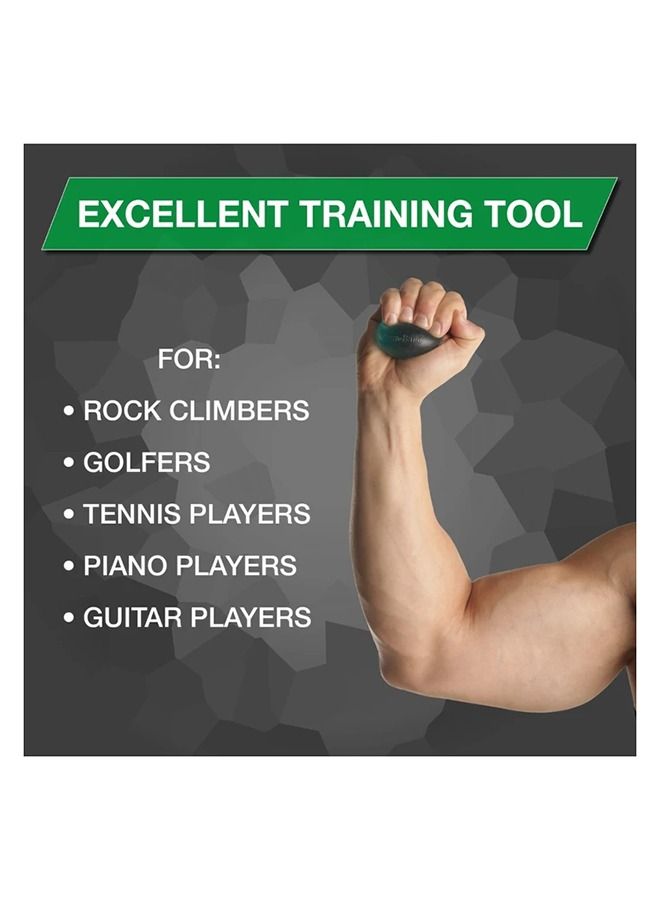 TheraBand XL Hand Exerciser – Green Medium Resistance – Extra Large Therapy Ball for Hand, Finger, & Grip Strength - Image 3