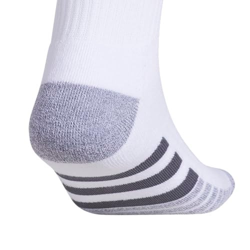 adidas Mens Athletic Cushioned Crew Socks (3 Pairs) Workout & Training - Image 5