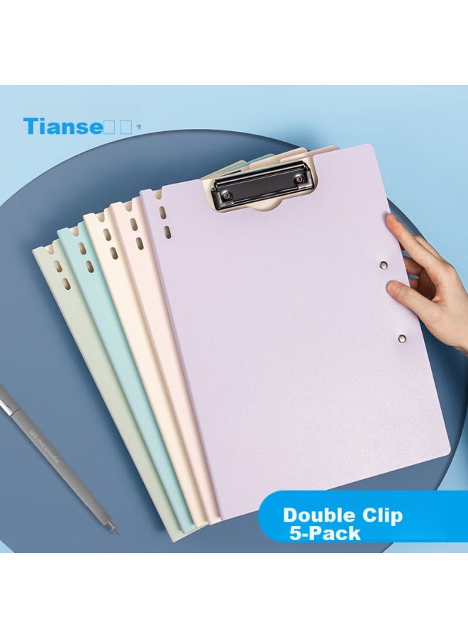 تيانز Tianse 5 A4 ملف المجلدات، المجلدات المزدوجة، مجلدات المؤتمرات، مجلدات السكرتارية، مجلدات الوثائق، مجلدات أوراق الامتحانات، مجلدات التوقيع والعرض التعاقدي، لوازم مكتبية، Ts-10007، ألوان مختلطة - Image 2