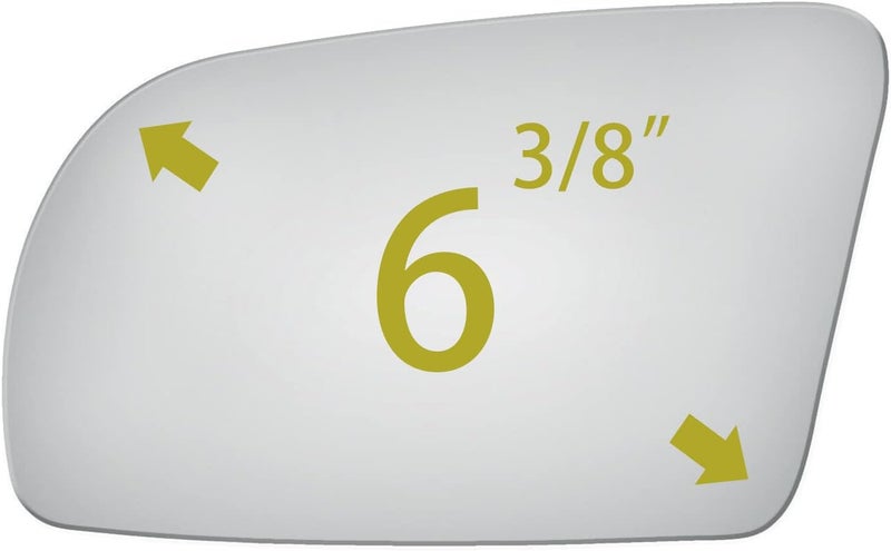 BOOLEE Driver Side Mirror Glass Replacement for Nissan Altima (2007-2012) - Image 3