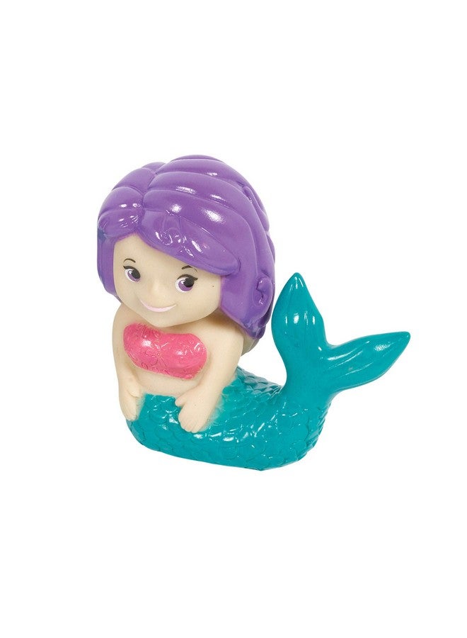 Amscan Multicolor Mermaid Squirt Toys - 2.5" x 2" (Pack of 12) - Ideal Pool & Bath Time Companion