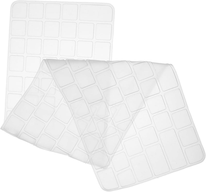 Uonlytech Long Nail Raised Keyboard Cover Silicone Typing Protector for Gamers and Nail Art Enthusiasts Sturdy Skin Compatible with Laptop and Desktop Keyboards - Image 1