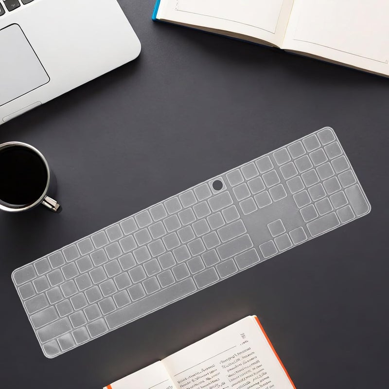 Uonlytech Long Nail Raised Keyboard Cover Silicone Typing Protector for Gamers and Nail Art Enthusiasts Sturdy Skin Compatible with Laptop and Desktop Keyboards - Image 5