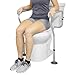 Vive Toilet Safety Rails for Seniors Adjustable Grab Bars for Toilet Toilet Safety Frame Toilet Assistance for Elderly Disabled Toilet Seat with Handles Bathroom Assist Bar Support Aid - Image 1