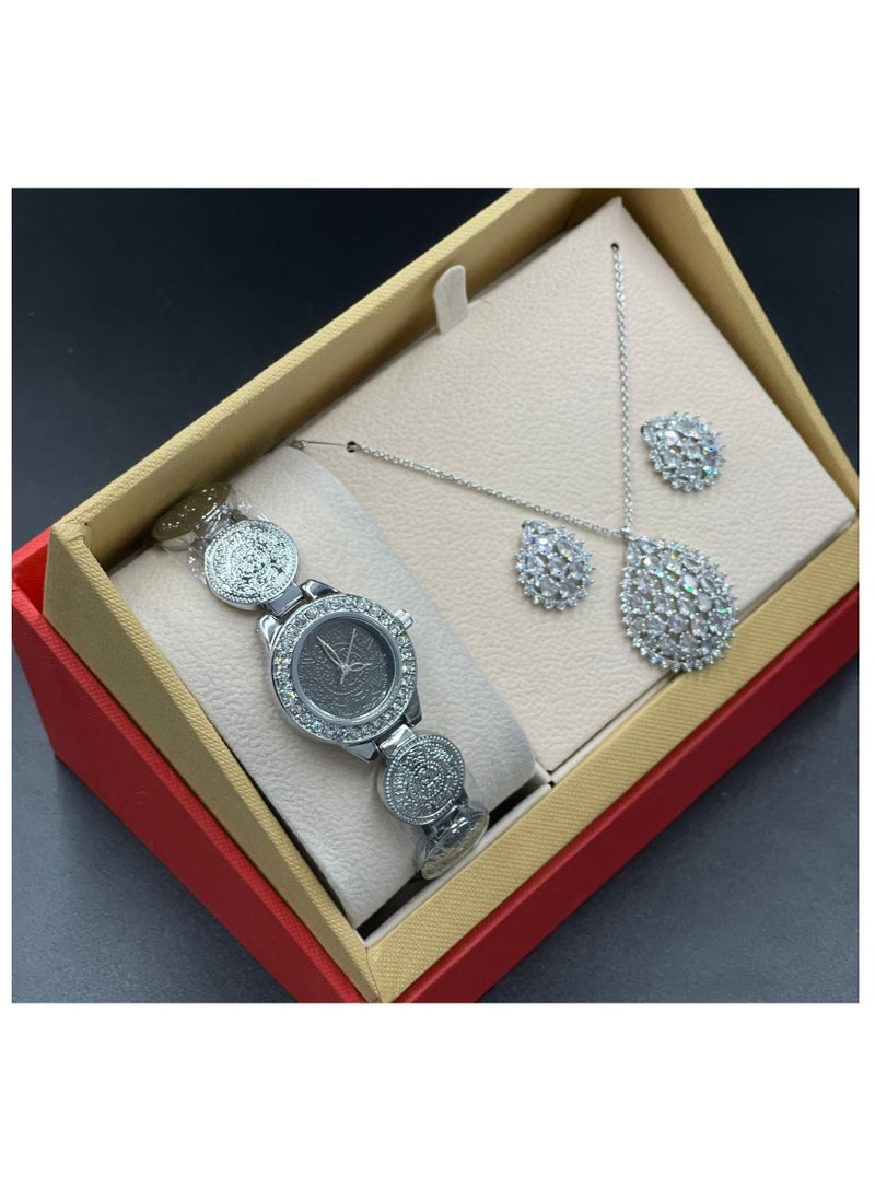 Rivoli Women's Rivoli set consisting of a watch, chain and earring 