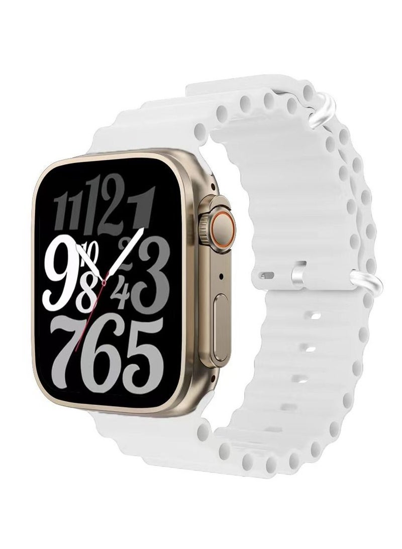 SAB 8 PRO Ultra Smart Watch 1.99 Inch IPS Display - with PRO 4 Bluetooth Earphone / Comes with Replacement Strap / Sports Kit - Image 1