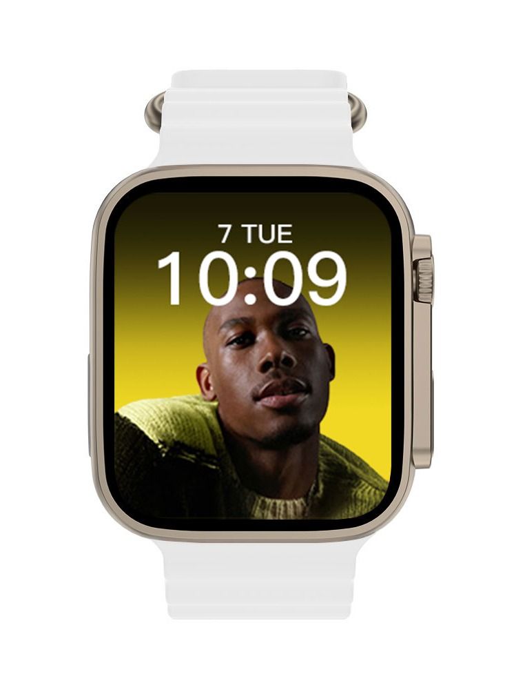 SAB 8 PRO Ultra Smart Watch 1.99 Inch IPS Display - with PRO 4 Bluetooth Earphone / Comes with Replacement Strap / Sports Kit - Image 2