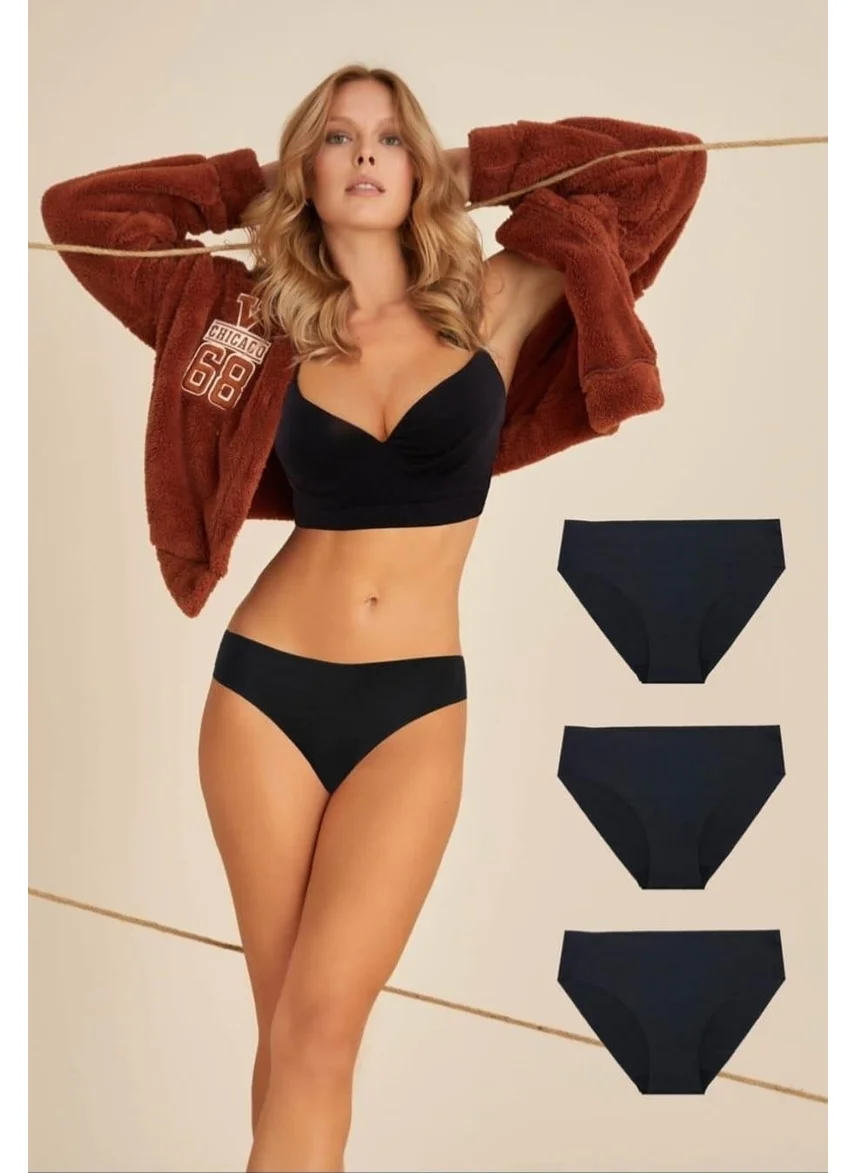 NBB 330 Women's Laser Cut Basic Panties 3 Pieces