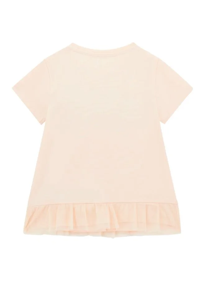 جس Kids Printe Crew Neck T-Shirt