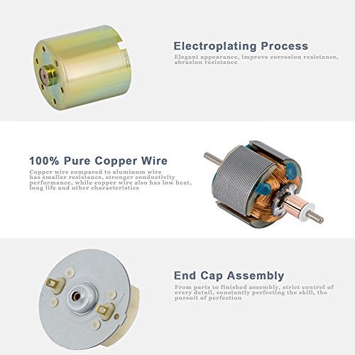 Greartisan DC 12V 15RPM Turbo Worm Geared Motor High Torque Turbine Worm Gear Box Reduction Motor 6mm Shaft JSX600-370 - Image 3