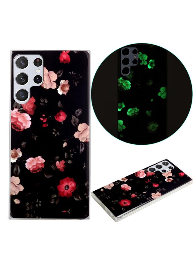 اس-توب جراب لهاتف Samsung Galaxy S22 Ultra 5G جراب هاتف واقي من مادة TPU المضيئة - Image 1