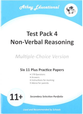 Non-verbal Reasoning Practice Papers Pack 4 (Multiple-choice Version) - pzsku/Z94FB7488C57F1472ED9CZ/45/1749824381/b2c3f182-f7b6-42ab-9a15-f3ad4280d5b9