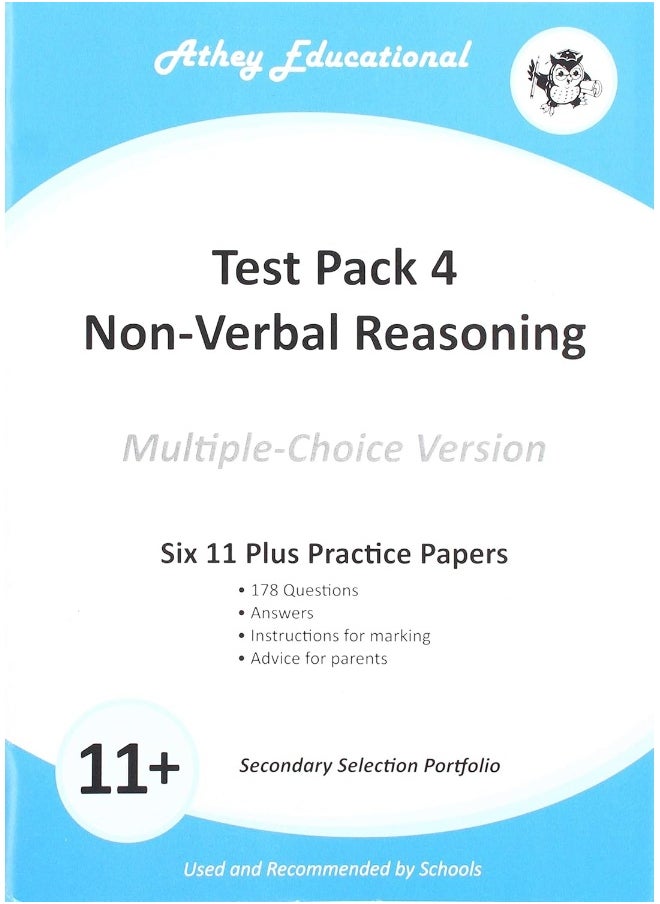 Non-verbal Reasoning Practice Papers Pack 4 (Multiple-choice Version)  - Image 1