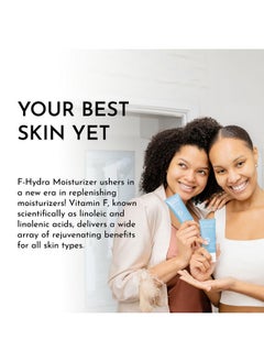 bolden Fhydra Moisturizer Daily Face Cream To Hydrate & Moisturize Dry Skin Made With Ceramides Peptides & Vitamin F 1.7 Fl Oz  - Image 2