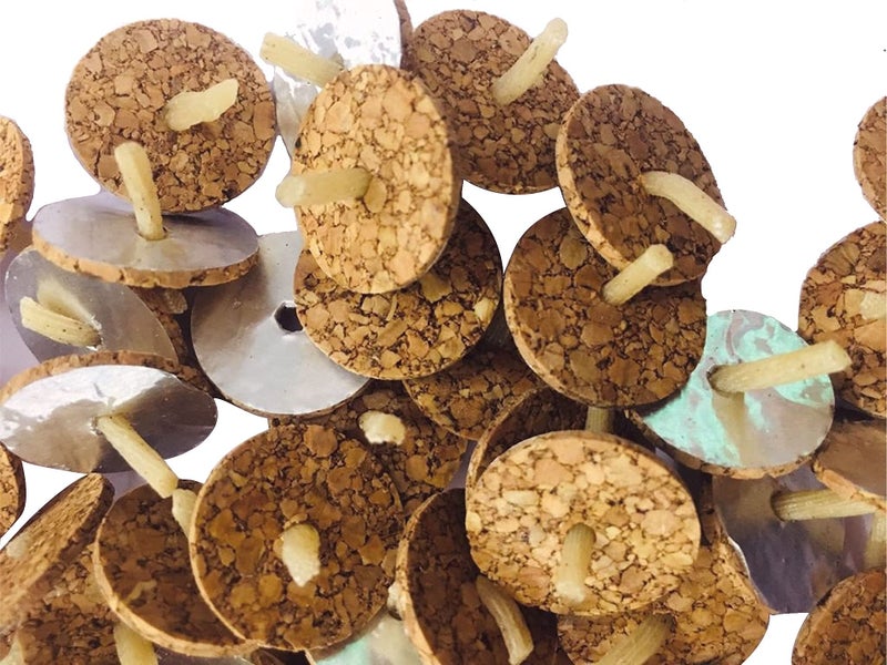 Jainkart Eco-Friendly Cork-Based Floating Oil Wicks Diya Bati Parsi Vat Pack of (Approx 500 Wicks), Long-Lasting, Smoke-Free Diya Baatis for Pujas and Festivals - Image 1